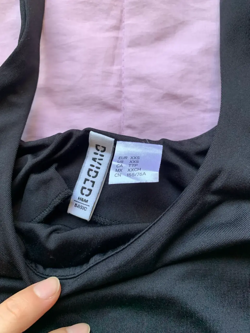 Vestido negro ajustado H&M - miniatura 2