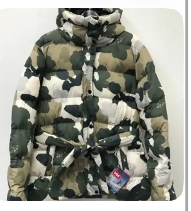 Parka Helly Hansen ORIGINAL con flores y gorro - miniatura 2