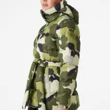 Parka Helly Hansen ORIGINAL con flores y gorro - miniatura 4