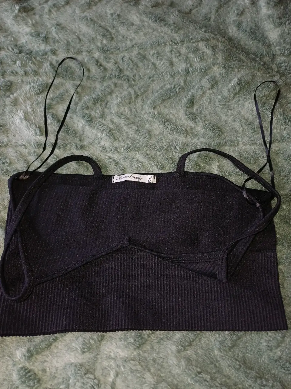 Crop top negro - miniatura 3