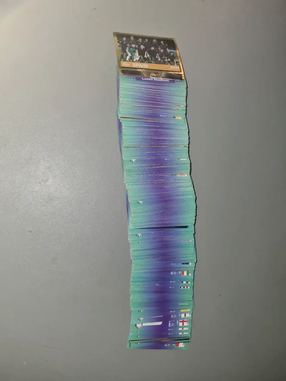 Lote de cartas colección mundial 2022 - miniatura 2