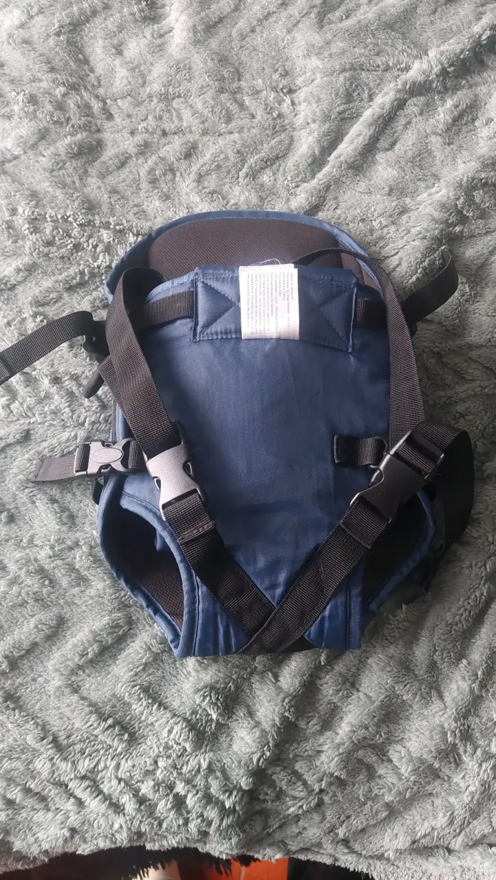 Mochila portabebé Bebesit azul - miniatura 2