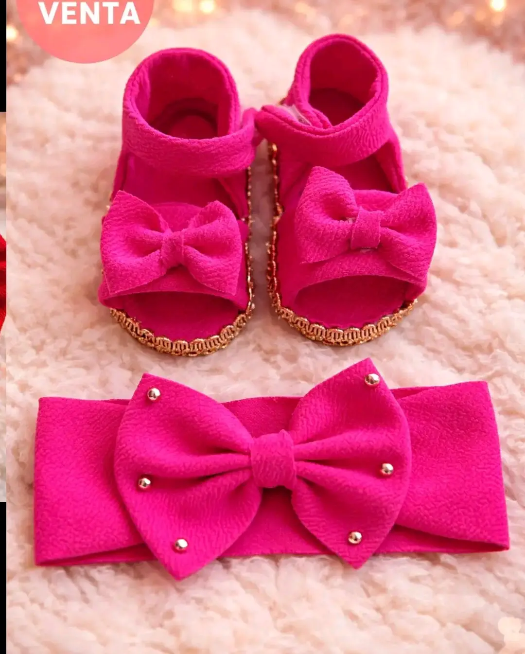 Set de zapatos y cintillos - miniatura 6