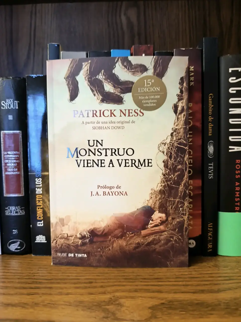 Libro 'Un Monstruo Viene a Verme'