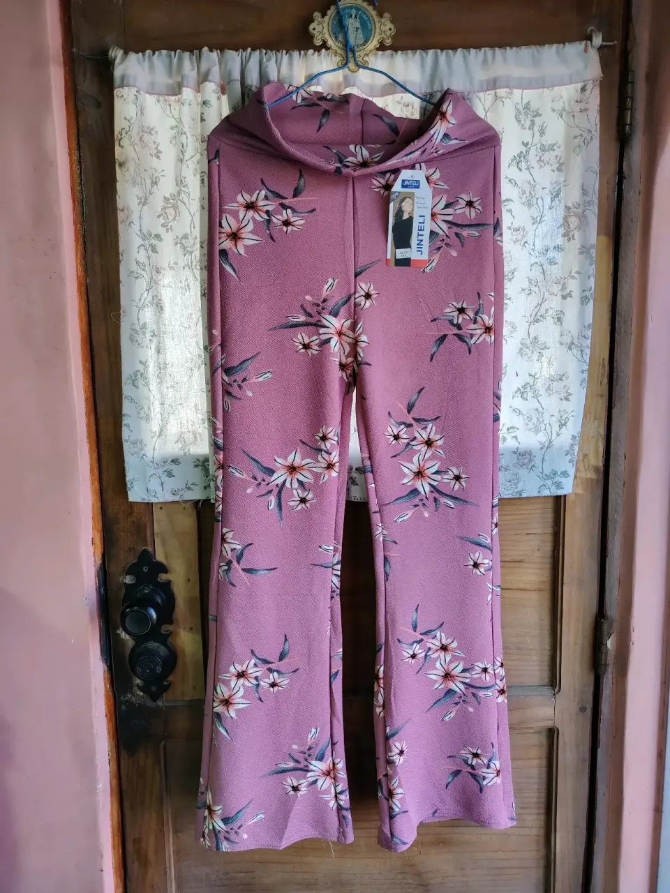 Pantalones con estampado floral - miniatura 3