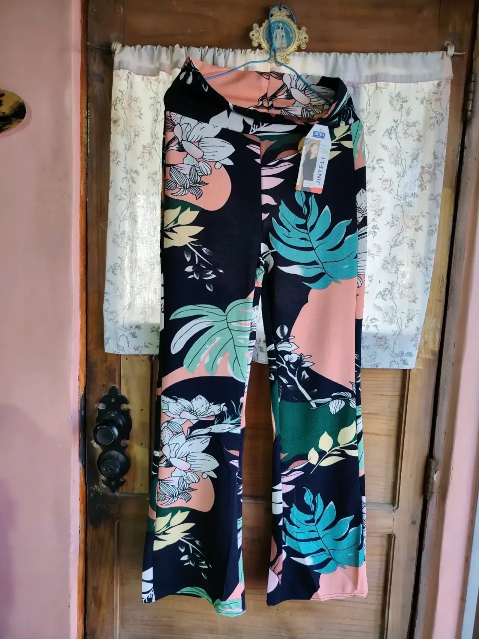 Pantalones con estampado floral - miniatura 4