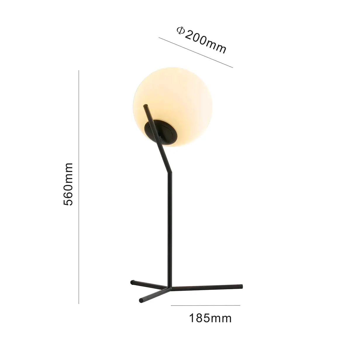 Lámpara de mesa bellevie - miniatura 3