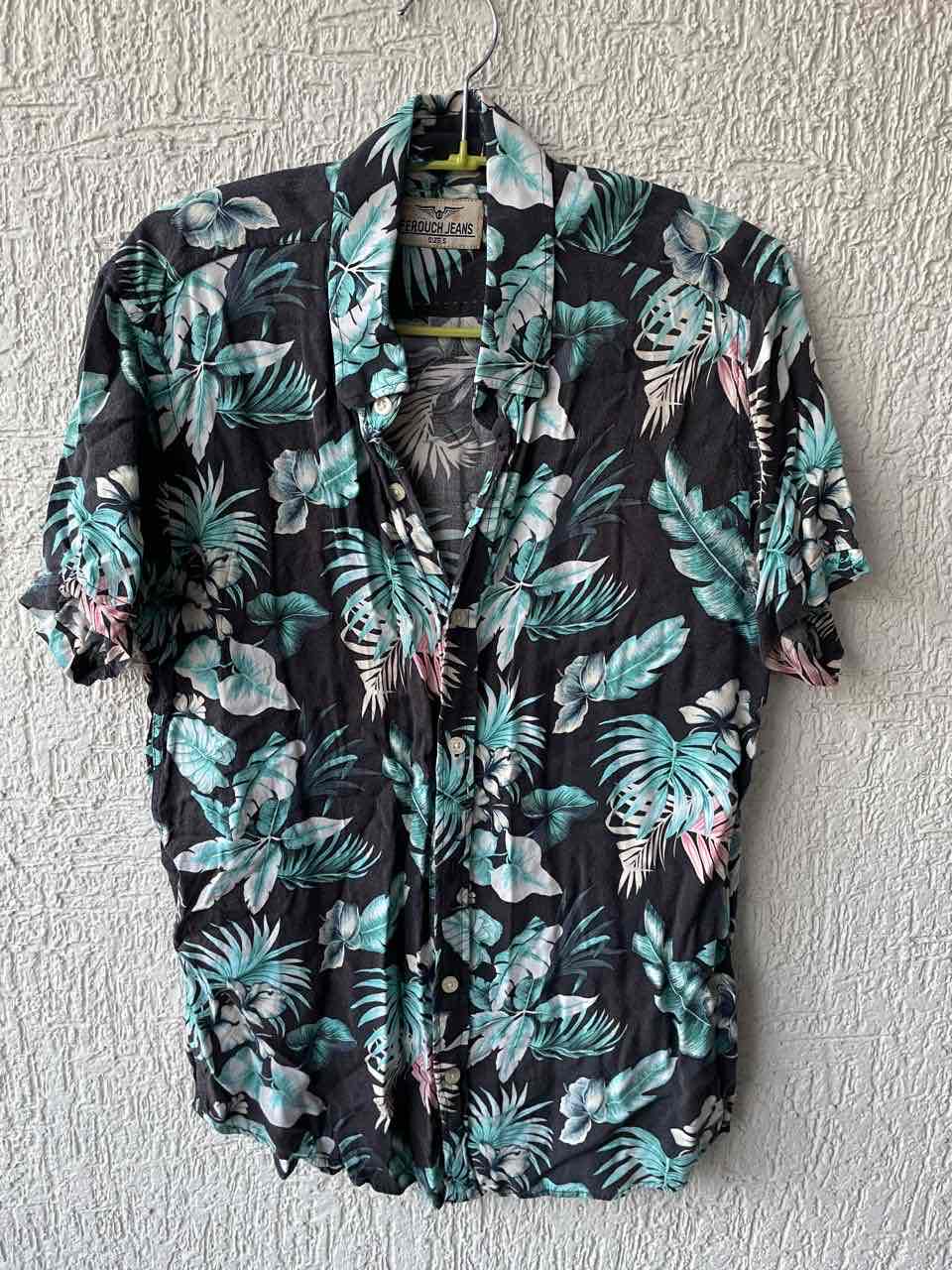 Camisa estampada floral tropical - miniatura 1