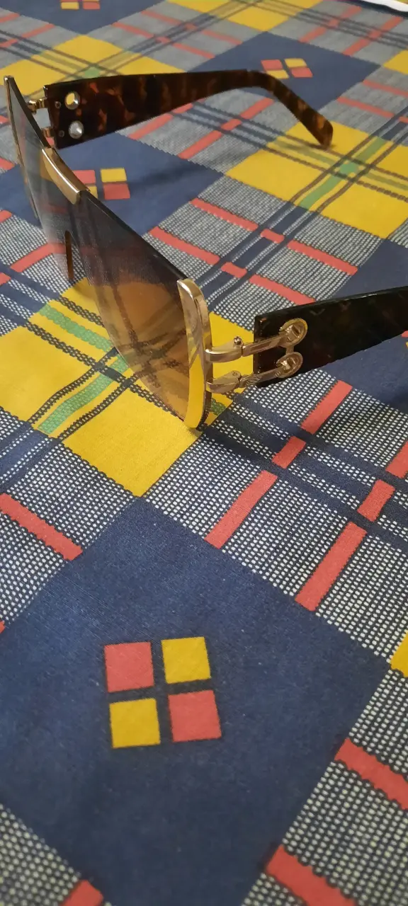 Gafas de sol unisex marrón,degradé - miniatura 2