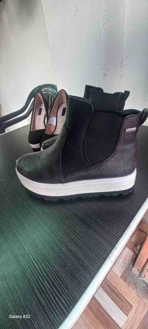 Zapatos negros ambos 37 - miniatura 1