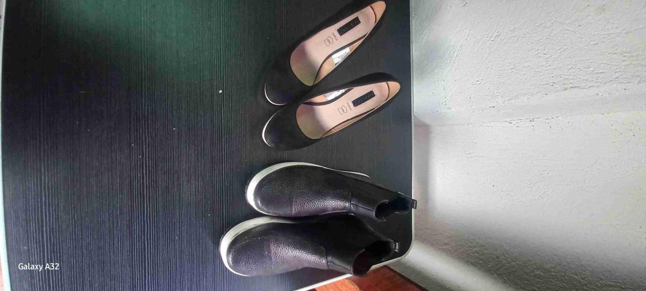 Zapatos negros ambos 37 - miniatura 3