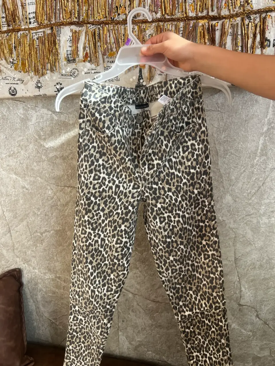 Pantalones animal print - miniatura 1