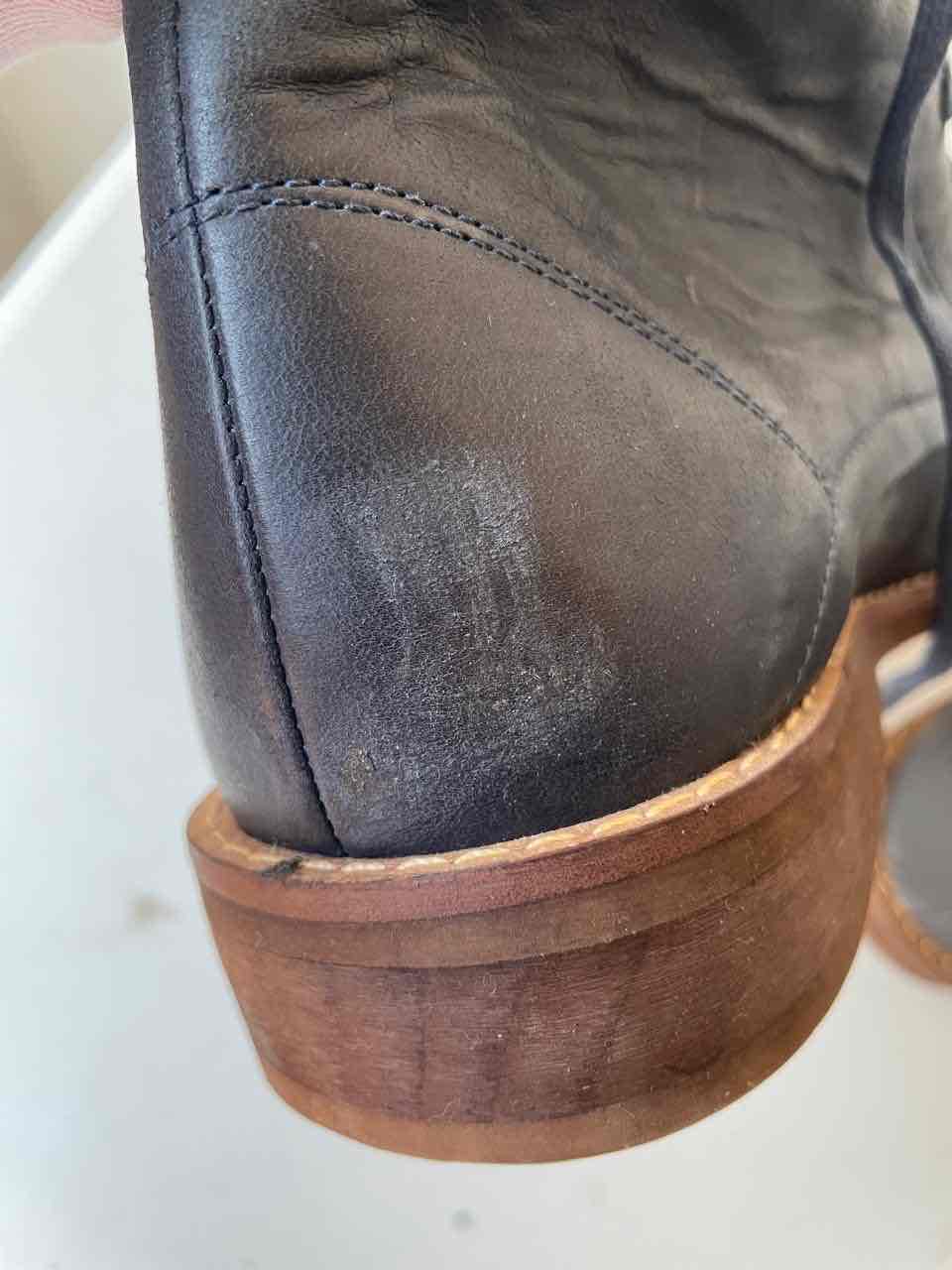 Botines de cuero azul DAFIRENZE - miniatura 3