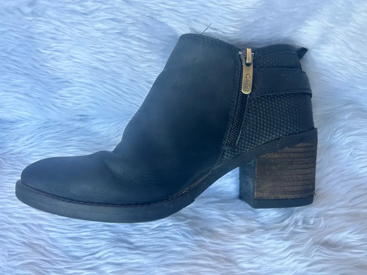 Botines negros con hebilla - miniatura 3
