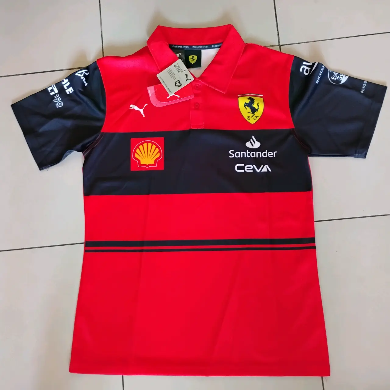 Polera polo Ferrari roja fórmula 1 nuevas - miniatura 1