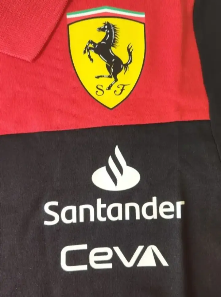 Polera polo Ferrari roja fórmula 1 nuevas - miniatura 6