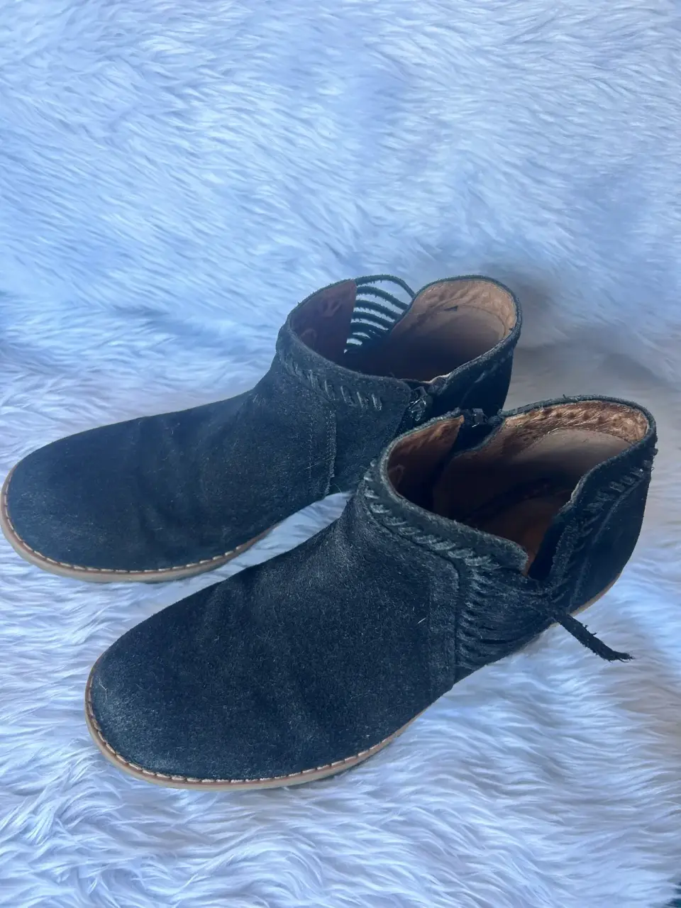 Botines negros de gamuza marca Panama jack - miniatura 1