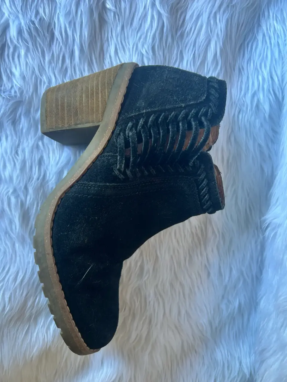 Botines negros de gamuza marca Panama jack - miniatura 3
