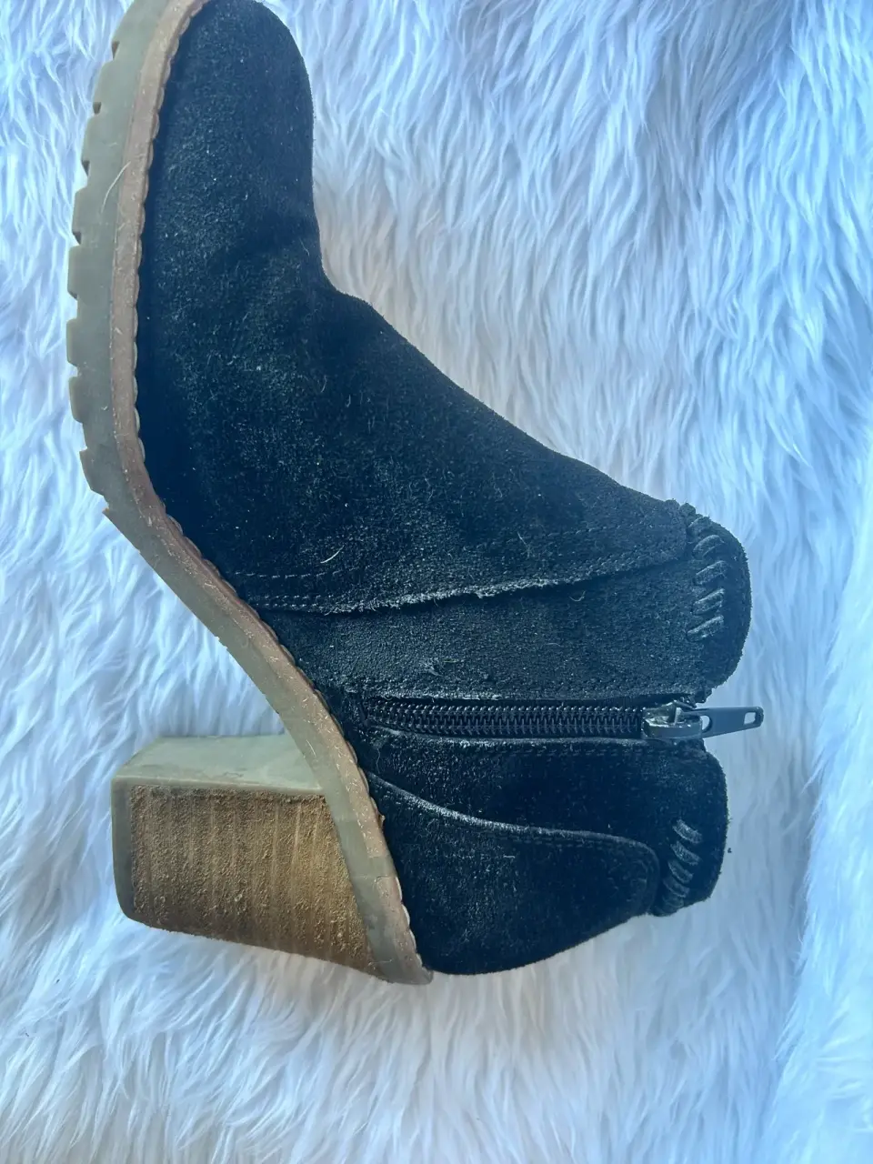 Botines negros de gamuza marca Panama jack - miniatura 4