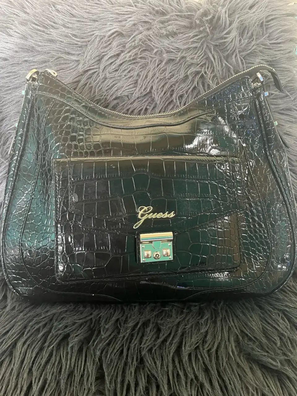 Bolso Guess cuero cocodrilo - miniatura 2