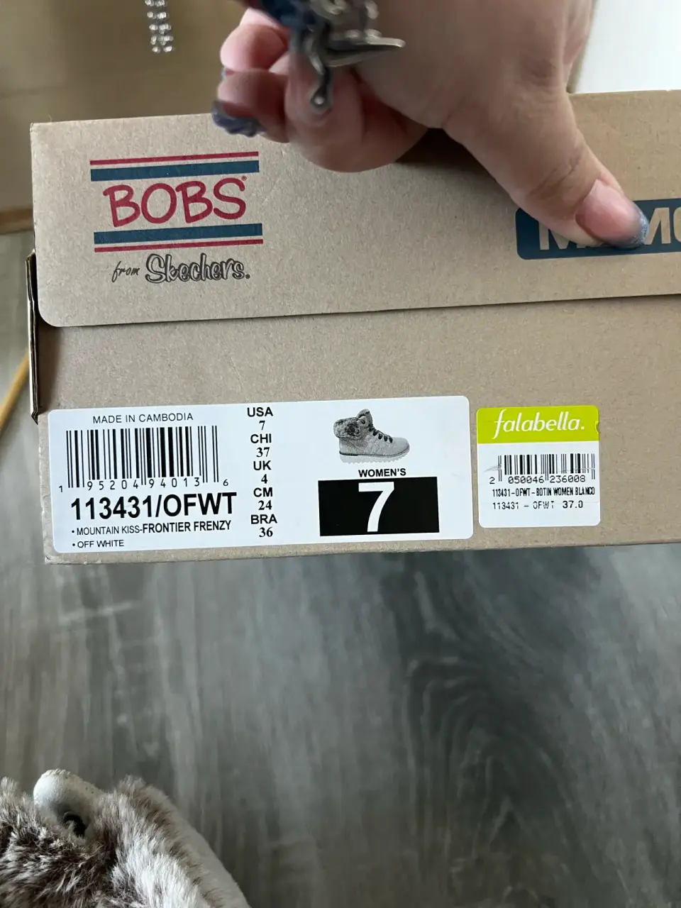 Botines mujer Skechers beige - miniatura 2
