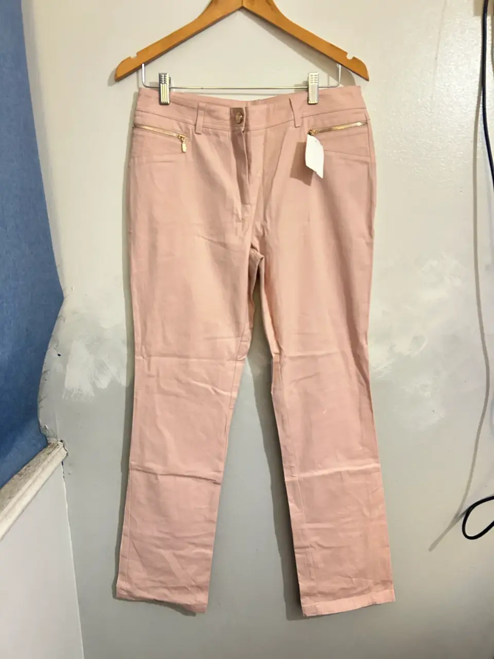 Pantalones rosados de vestir - miniatura 2