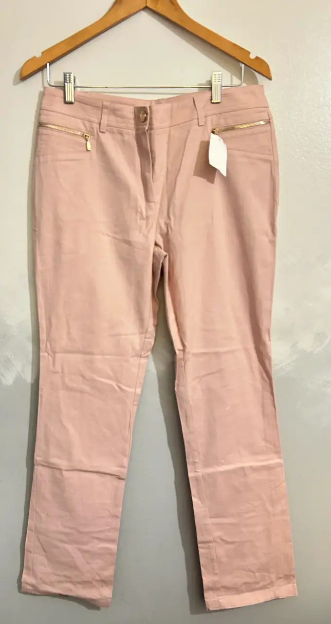 Pantalones rosados de vestir - miniatura 1
