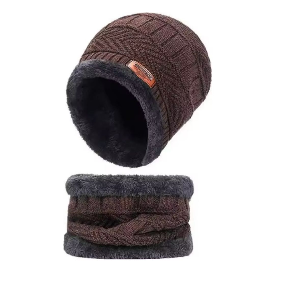 Set de 12 gorros y bufanda colores Surtidos - miniatura 2