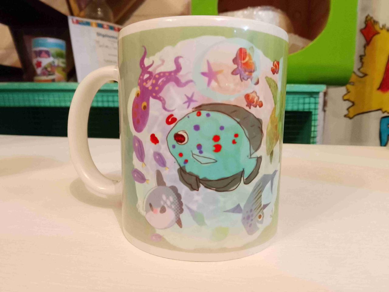 Taza con ilustración de pato - miniatura 2