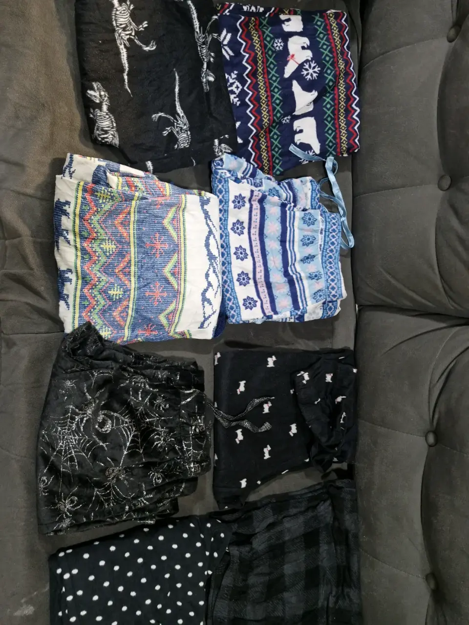 Pijamas de franela estampados - miniatura 3