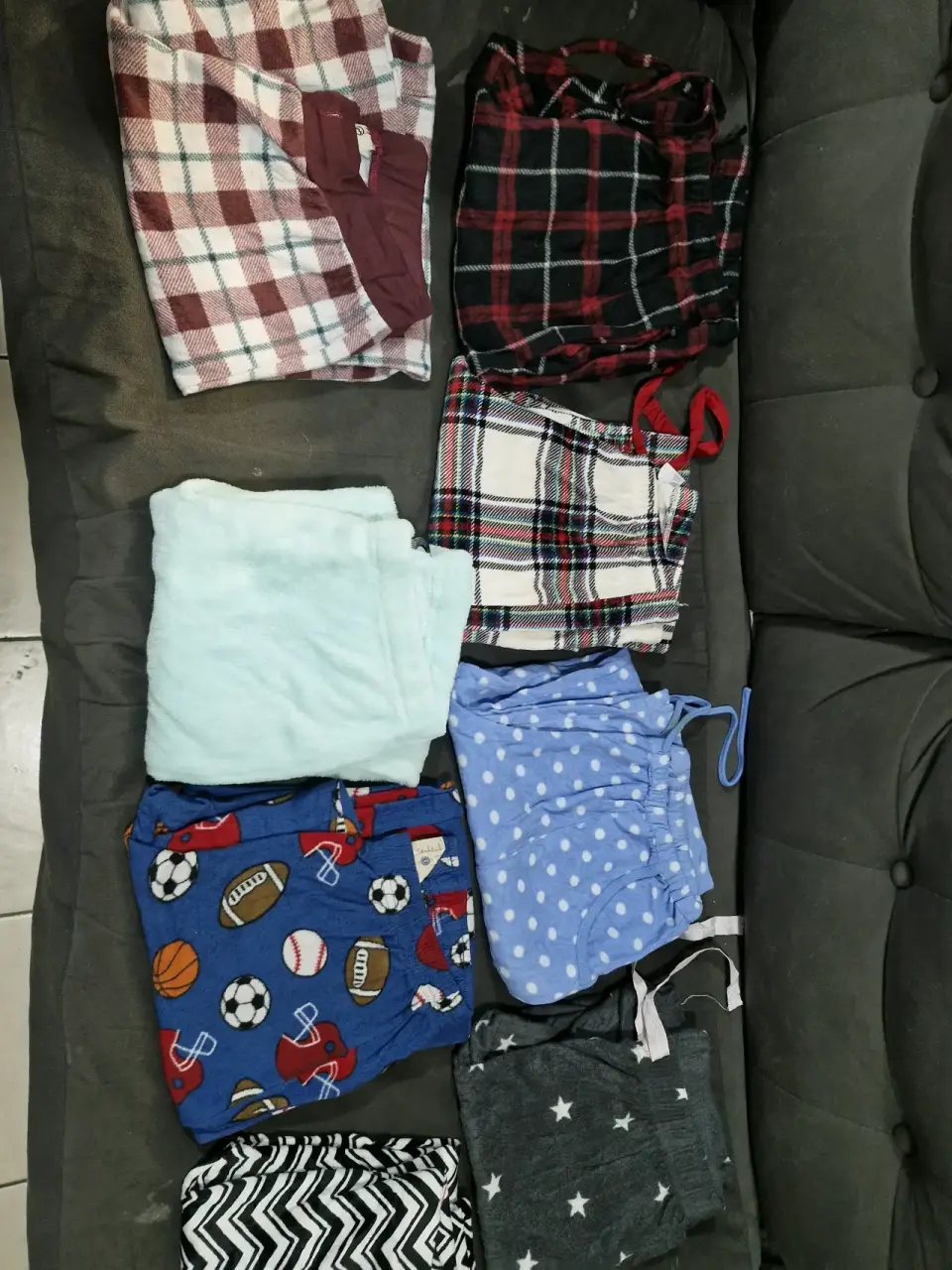 Pijamas de franela estampados - miniatura 4