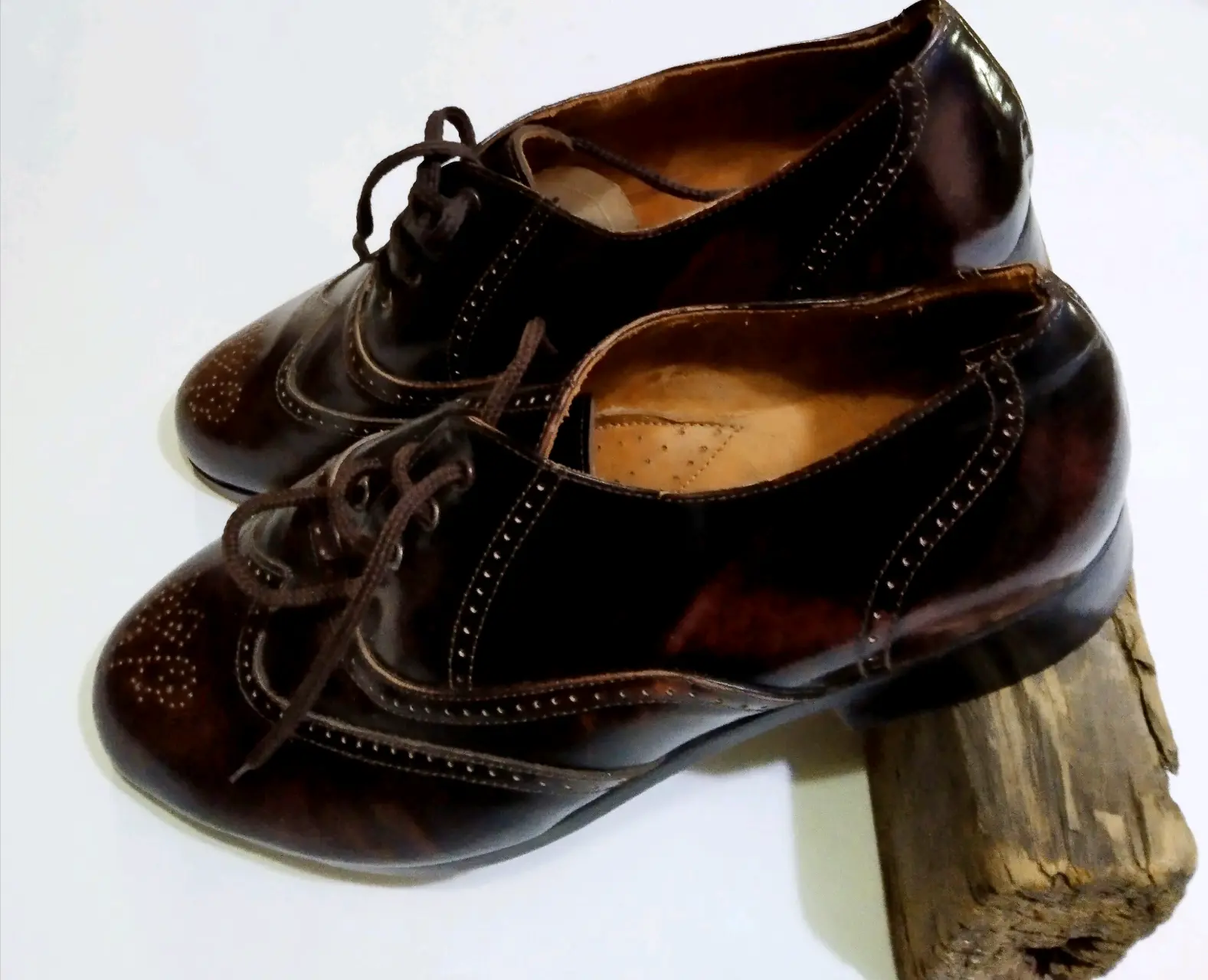 Zapato Oxford marrón N 31 y 33 - miniatura 3
