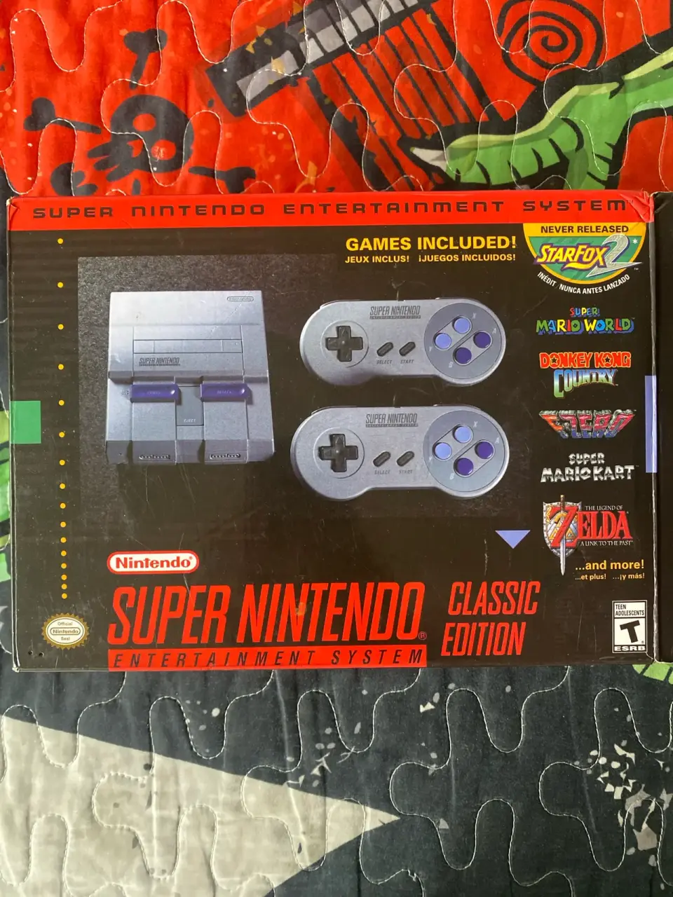 Consola Super Nintendo Mini con controles - miniatura 5