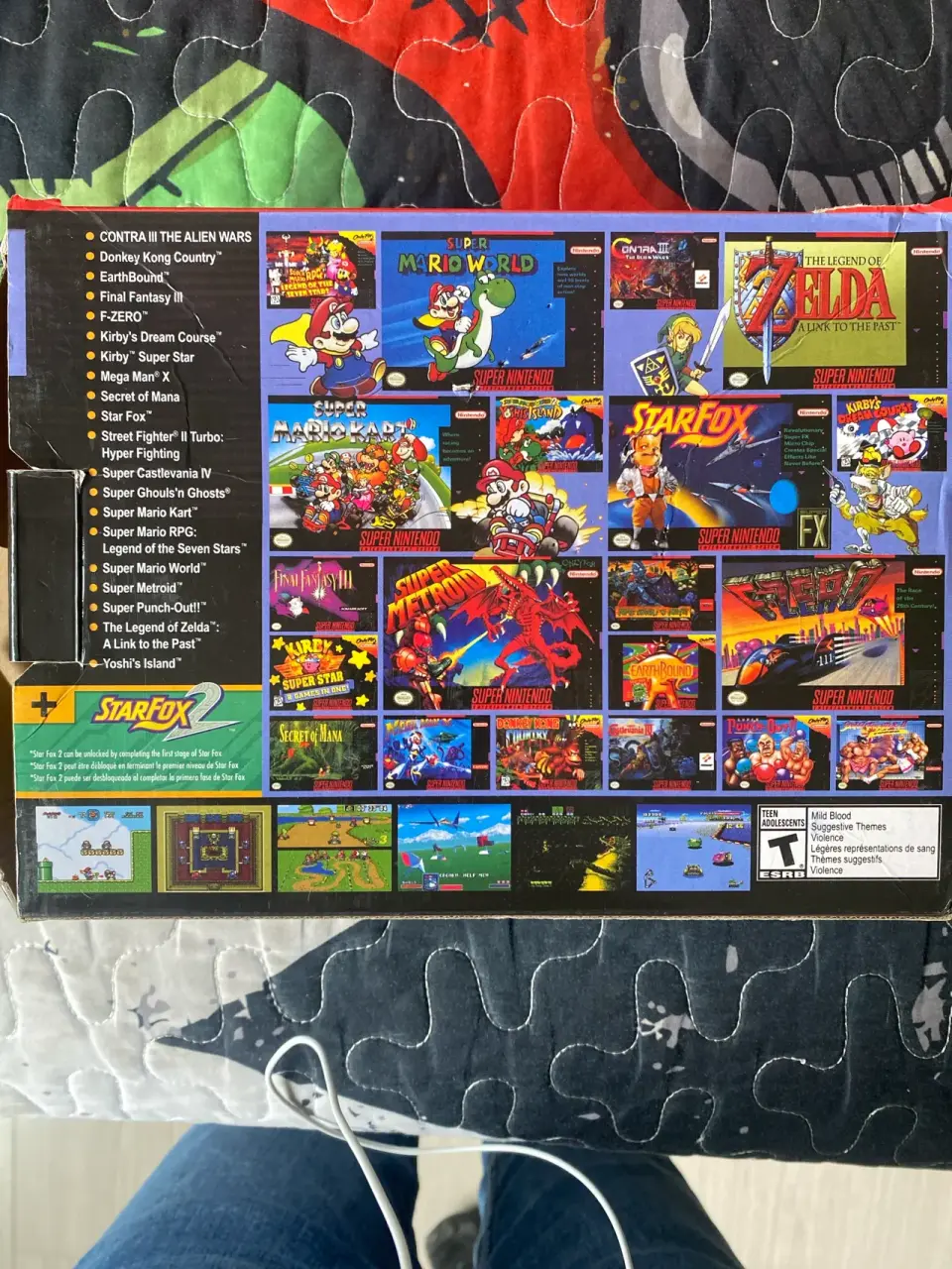 Consola Super Nintendo Mini con controles - miniatura 6