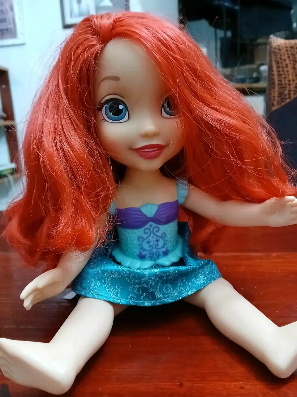Muñeca Ariel pelirroja - miniatura 1