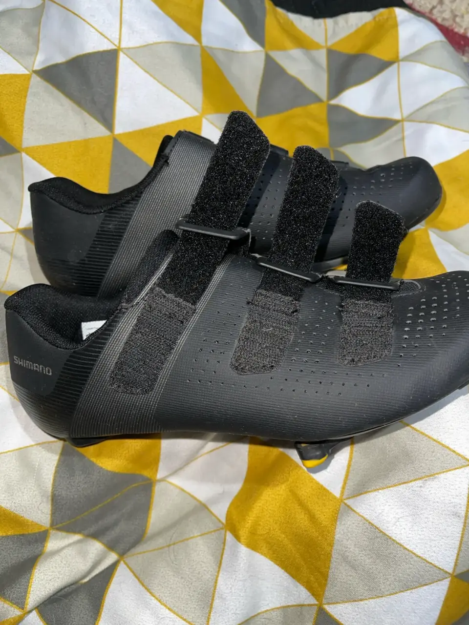 Zapatillas ciclismo Shimano negras - miniatura 1