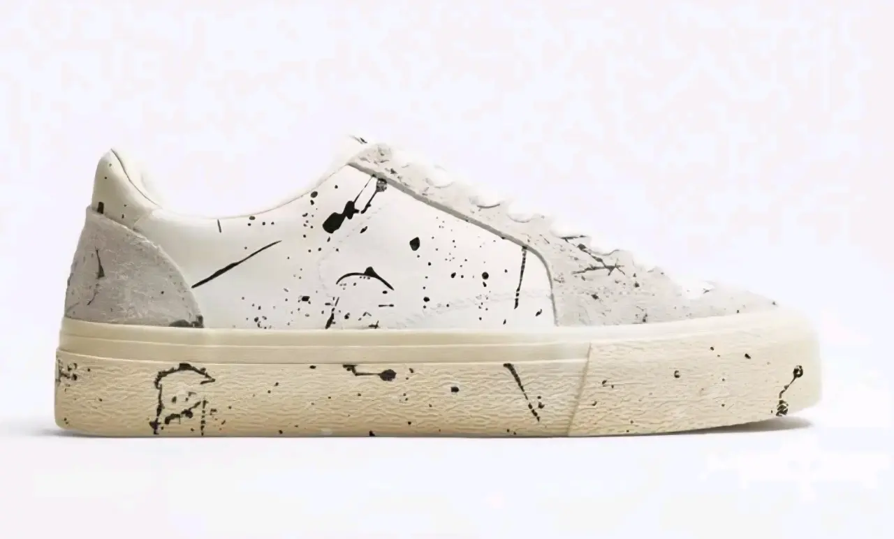 Zapatillas Paint Splatter HMB Zara, Blco Invierno - miniatura 3