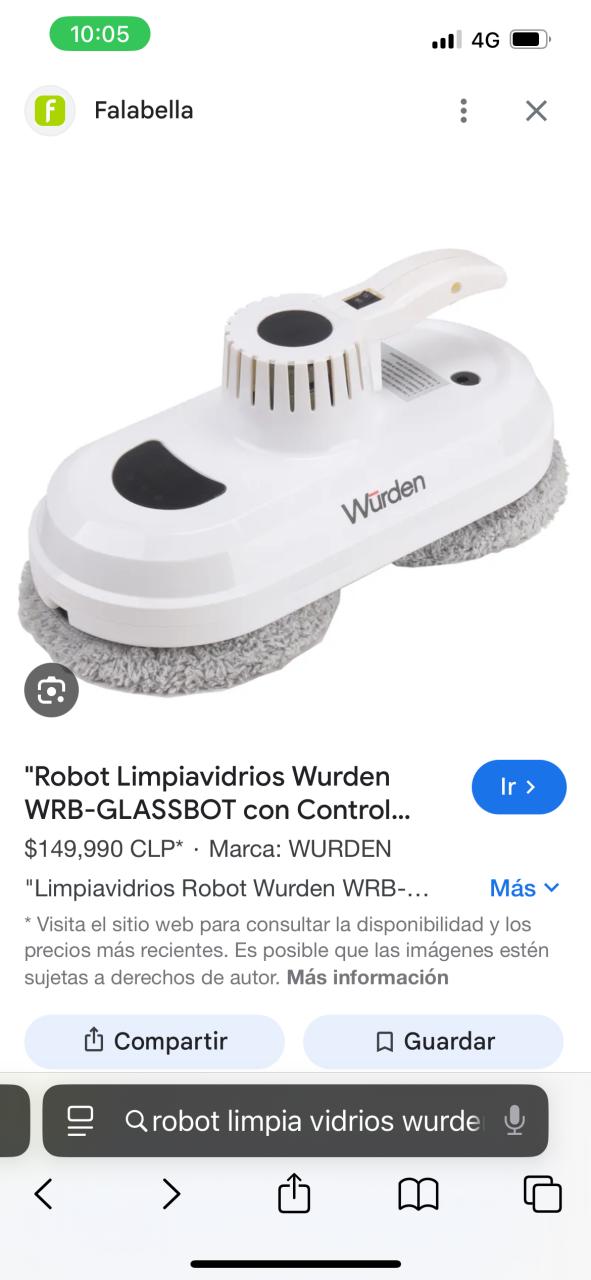 Robot limpiavidrios Würden - miniatura 3