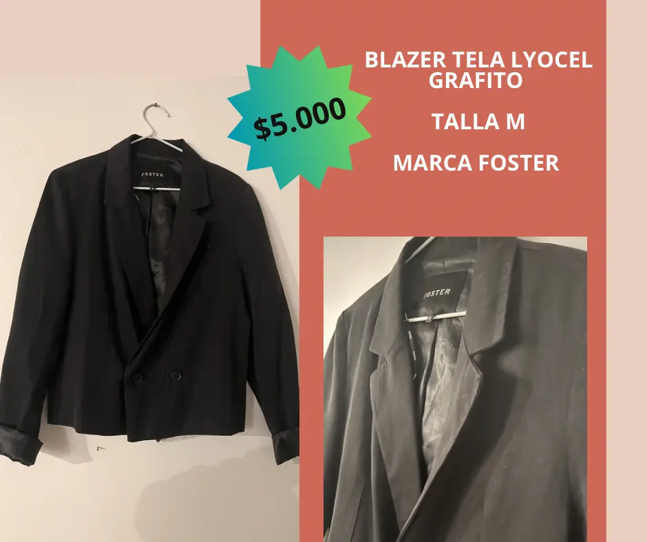 Blazer grafito marca Foster