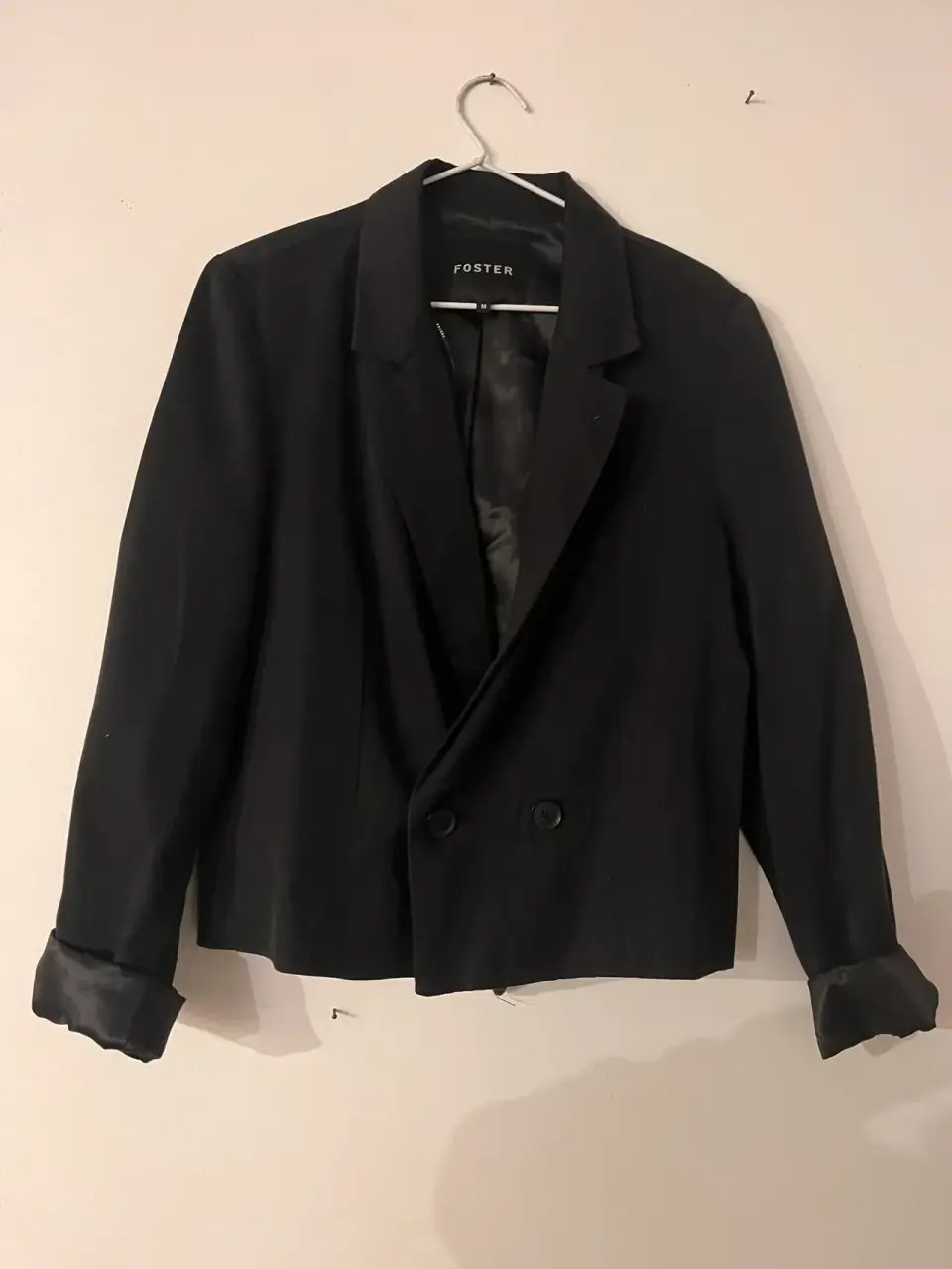 Blazer grafito marca Foster - miniatura 3