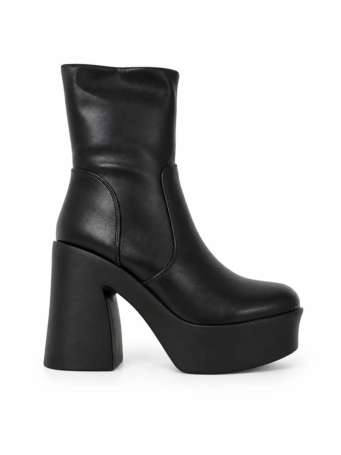 Botas negras plataforma - miniatura 1