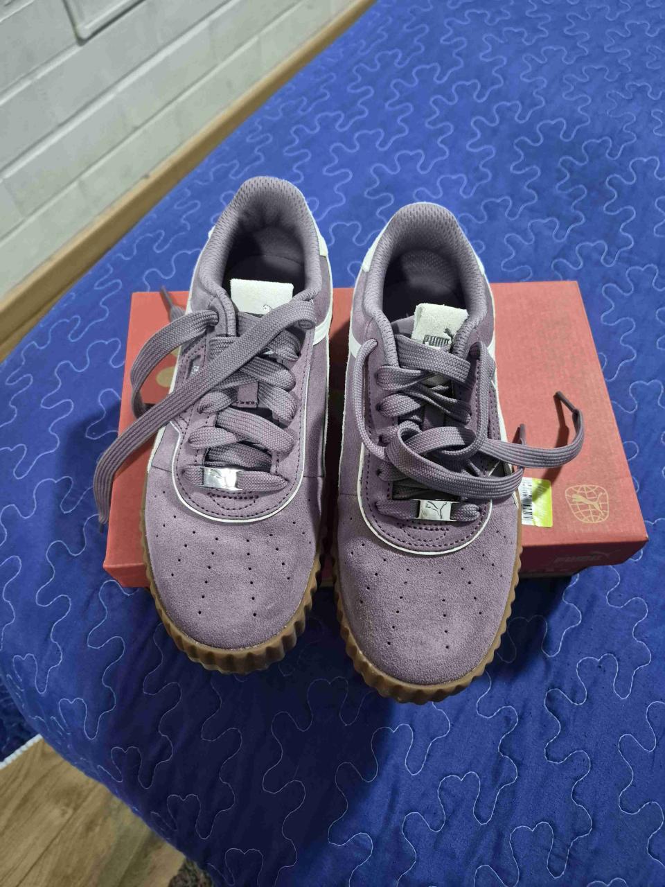 Zapatillas deportivas moradas Puma - miniatura 1
