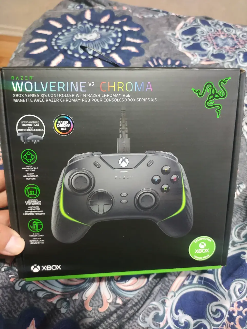 Control Razer Wolverine V2 Chroma Xbox - miniatura 1