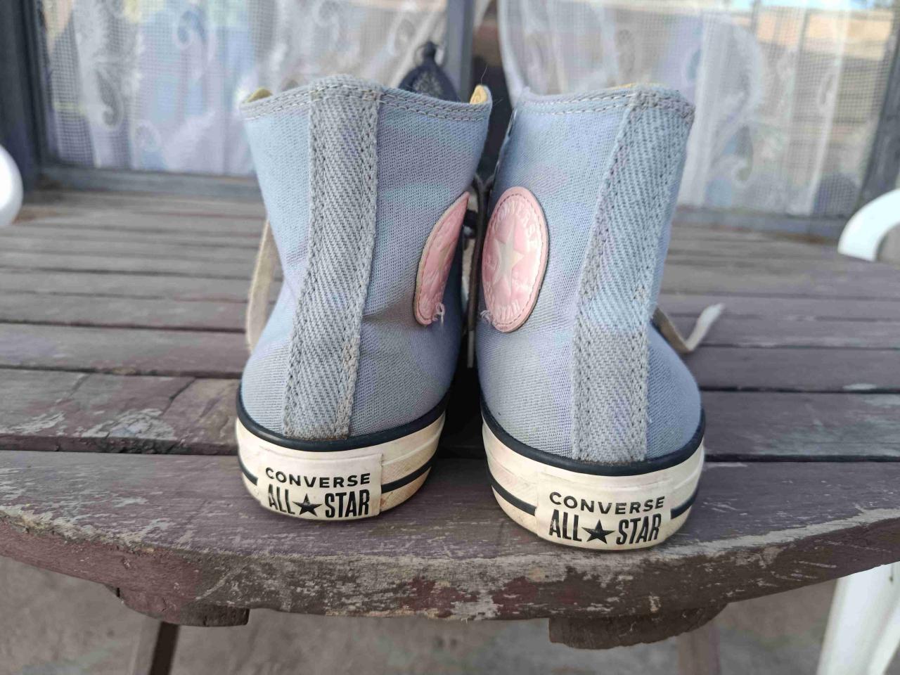 Zapatillas Converse altas azul - miniatura 3