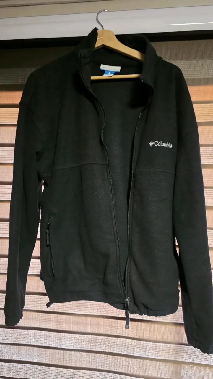 Chaqueta polar Columbia negra xl - miniatura 1