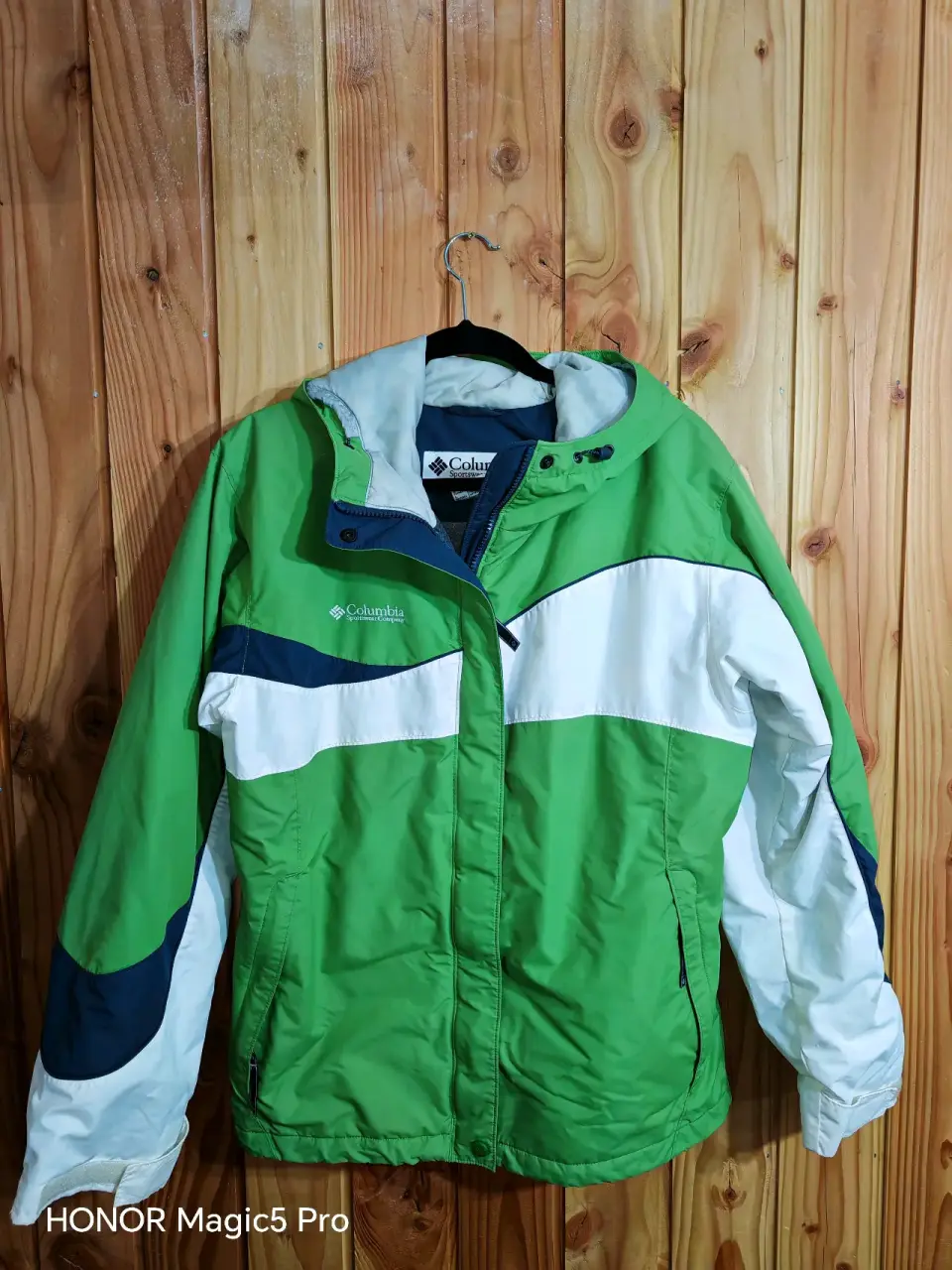 Chaqueta Columbia verde - miniatura 1