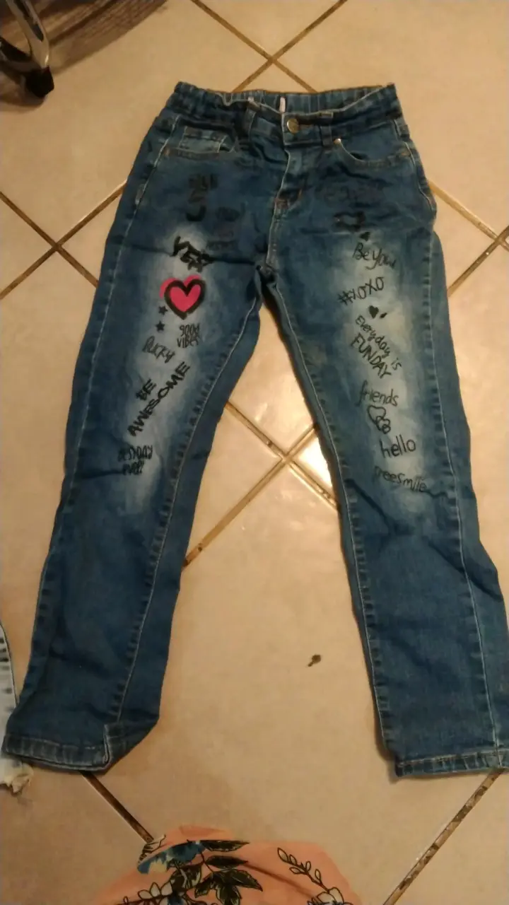 Jeans azul claro desgastados - miniatura 5