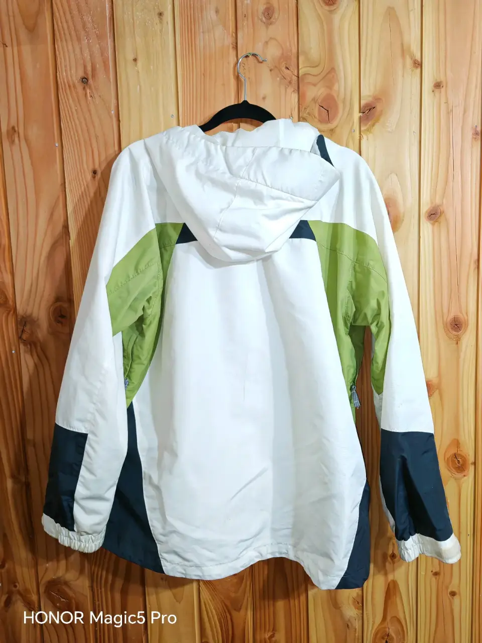 Chaqueta outdoor Columbia blanco y verde - miniatura 2