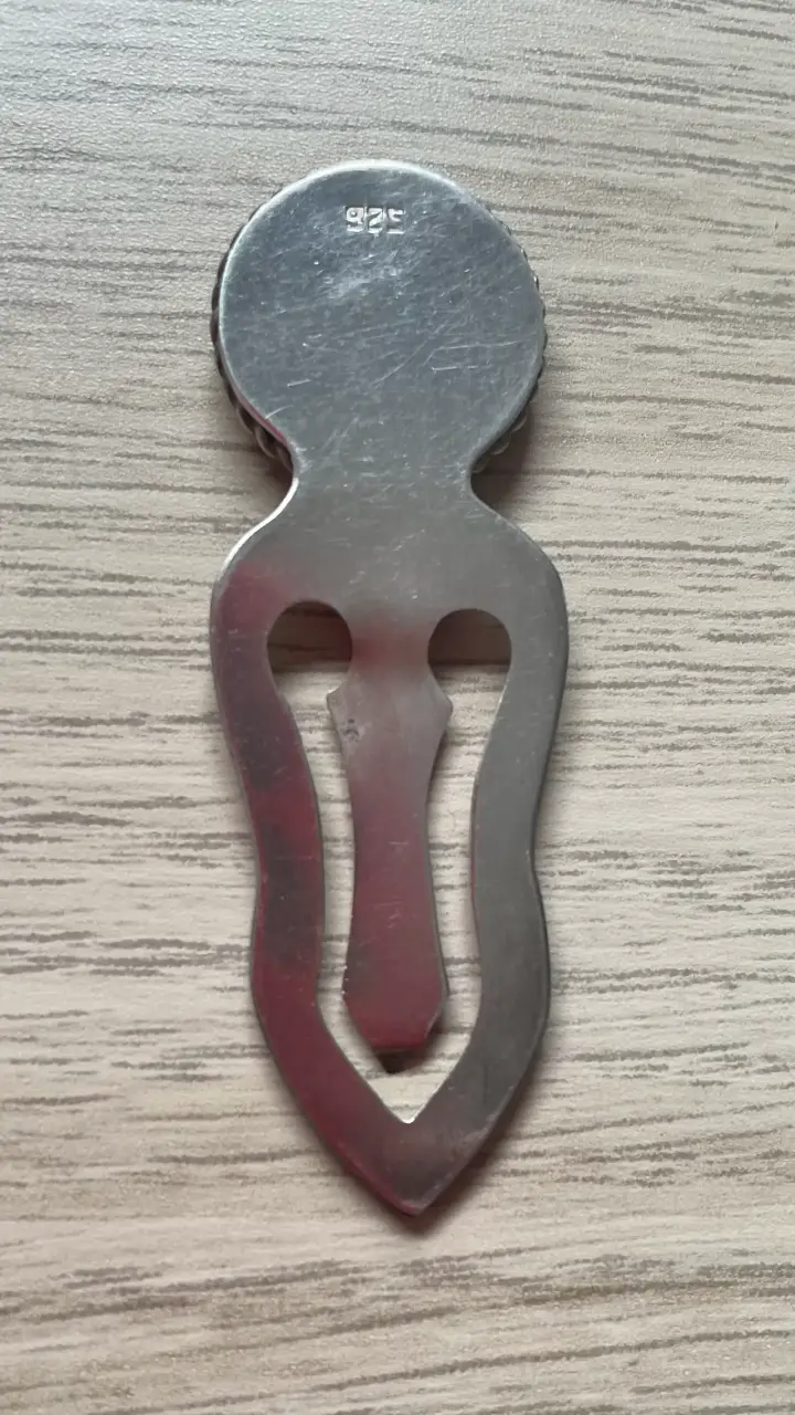 Separador de libros de plata - miniatura 2