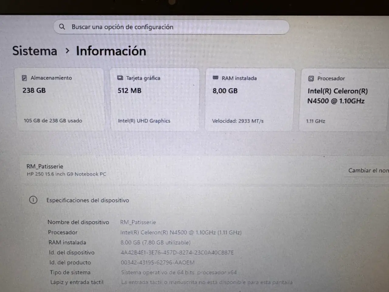 Notebook HP Intel Core i3 - miniatura 3